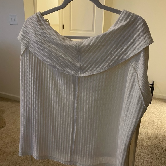 Free People Off the Shoulder Sweater - Picture 6 of 7